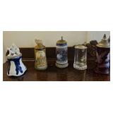 TTT222-Collection Of Beer Steins (5)