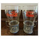 TTT247-Vintage Original 1985 Coca-Cola Fountainware Service Set For 2
