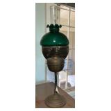 TTT270- Vintage Brass Scott Lamp Co Surgeons Lamp