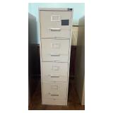 TTT278- (4) Drawer Metal Filing Cabinet 