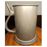 TTT298-Vintage English Pewter Tankard