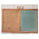 TTT322 Cork And Chalk Board For The Wall