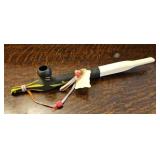 TTT335-Vintage Native American Peace Pipe Made By The Cherokees