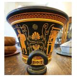 TTT373-Large Greek Style Vase Red Figure Krater