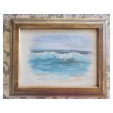 TTT378 Original Painting On Stretched Canvas