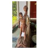 TTT390- Tribal Carved Wooden Figurine