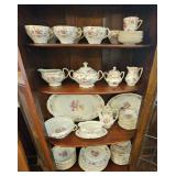 TTT434-Equisite And Elegant Victoria Czechkoslavia China Dinnerware/Teaset 
