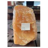 TTT469- Large Orange Calcite Rock
