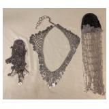 TTT515 Two Belly Dancer? Headdresses & A Belt