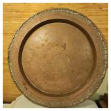 TTT569-Very Large Very Mysterious Antique Looking Decorative Metal Display