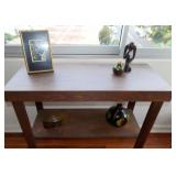 MFA017 Wood Side Table, Hand-blown Glass Vase & More