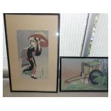 MFA037 Framed Oriental Prints