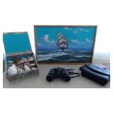 MFA049 Two If By Sea - Original Oil, Sea Finds and More