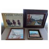 MFA058 Original Oils - Landscape, Mill and Town and Classic Lines Coffee Table Book