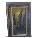 MFA066 Original 22" x 34" Oil Painting by Roland Brower