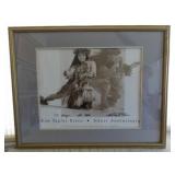 MFA072 Signed 30" x 24 Framed & Matted Kim Taylor Reece Print - Hula