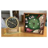 KFT023- (2) Mantle/Desk Clocks