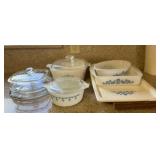 KFT047- Vintage Corning Ware, Pyrex & Glassbake Ovenware