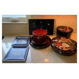 KFT056- Assorted Lacquered Serveware