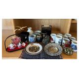 KFT099- Assorted Vintage Decor & Sake Cups