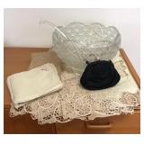 KFT118 - Fine Dining With Burano Lace Tablecloth 