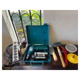 KFT146- Makita Cordless Drill & Various Hand Tools