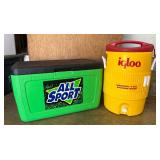 KFT147- Coleman All Sport Cooler & Igloo 5 Gallon Water Cooler
