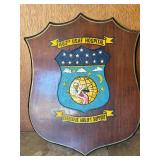 KFT153- Wooden Plaque Of US Air Force Airlift Support 