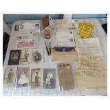 KSCCTH014 Vintage Postcards, Telegrams, Matches, Stamps & More