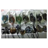 KSCLKC001 Murano Art Glassworks Necklace & Earrings Lot