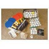 KSCSAV014 Table Tennis Set and Golf Balls