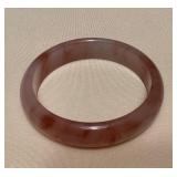 MMB012 Violet Jade Bangle Bracelet New 
