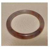 MMB013 Violet Jade Bangle Bracelet New 