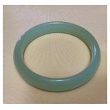 MMB023 Celadon Green Jade Bangle Bracelet New