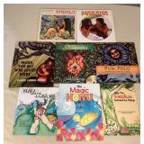 MMB033 Eight Hawaiian Legend, Folklore & Fairytale Children’s Hardcover Books 