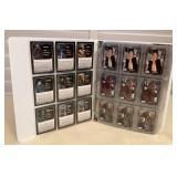 MMB053 Binder Full Of Over 290 Star Wars Trading Cards 