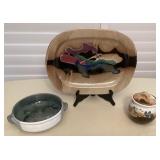 MMB086 Jeff Chang Hawaii Pottery Dishes