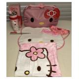 MMB120 Hello Kitty Travel Mug, Rug, Blanket & Bags New