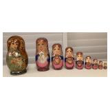 MMB124 Russian Matryoshka Wooden Nesting Dolls