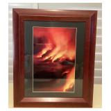 MMB153 Framed Art Photo Of Fox’s Landing Lava Flow By Bryan Lowry