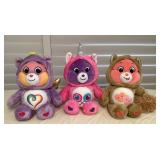 MMB160 Three Care Bear Plushies 