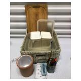 FTH174 - Wicker, Bamboo, Plastics Mystery Lot