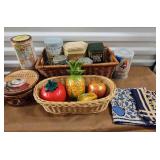 FTH187-Fancy Collection Of Collectible Vintage European Tins