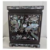 FTH312-Magnificent Mother Of Pearl Double Door Jewelry Chest 