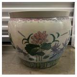 FTH314- Large Asian Design Ceramic Planter Pot