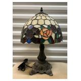 FTH318- Tiffany Style Stained Glass Table Lamp