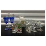 FTH333- Assorted Crystal ware And Glassware