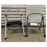 FTH341- (2) Folding (1) Step Stools