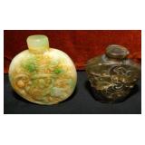 MDC005 Pair of Vintage Snuff Bottles