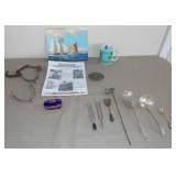 MDC065 Rodeo Buckle, Silver Spoons, SS Constitution Menu & More